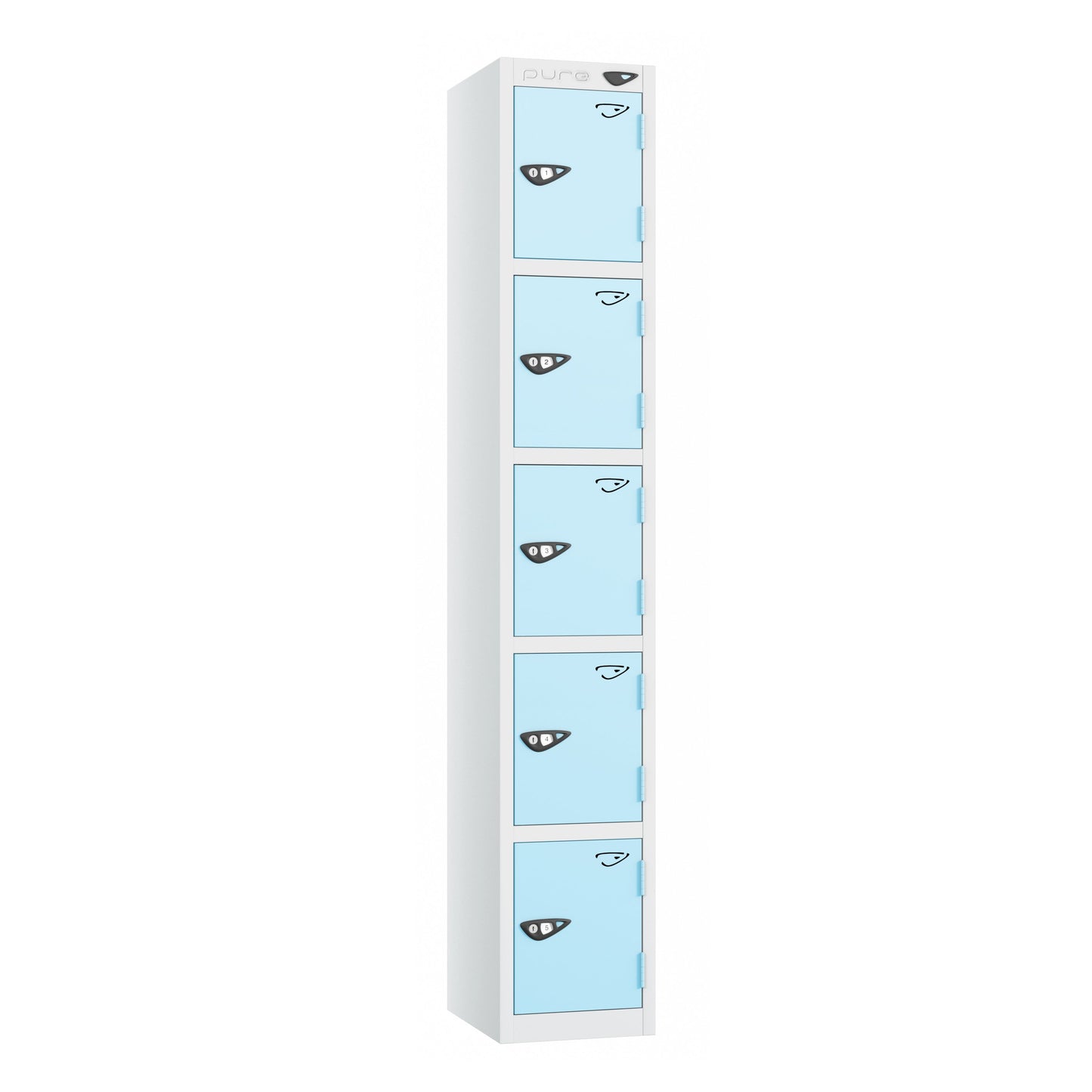 Pure Prime 5 Door Locker H1800xW380xD450mm