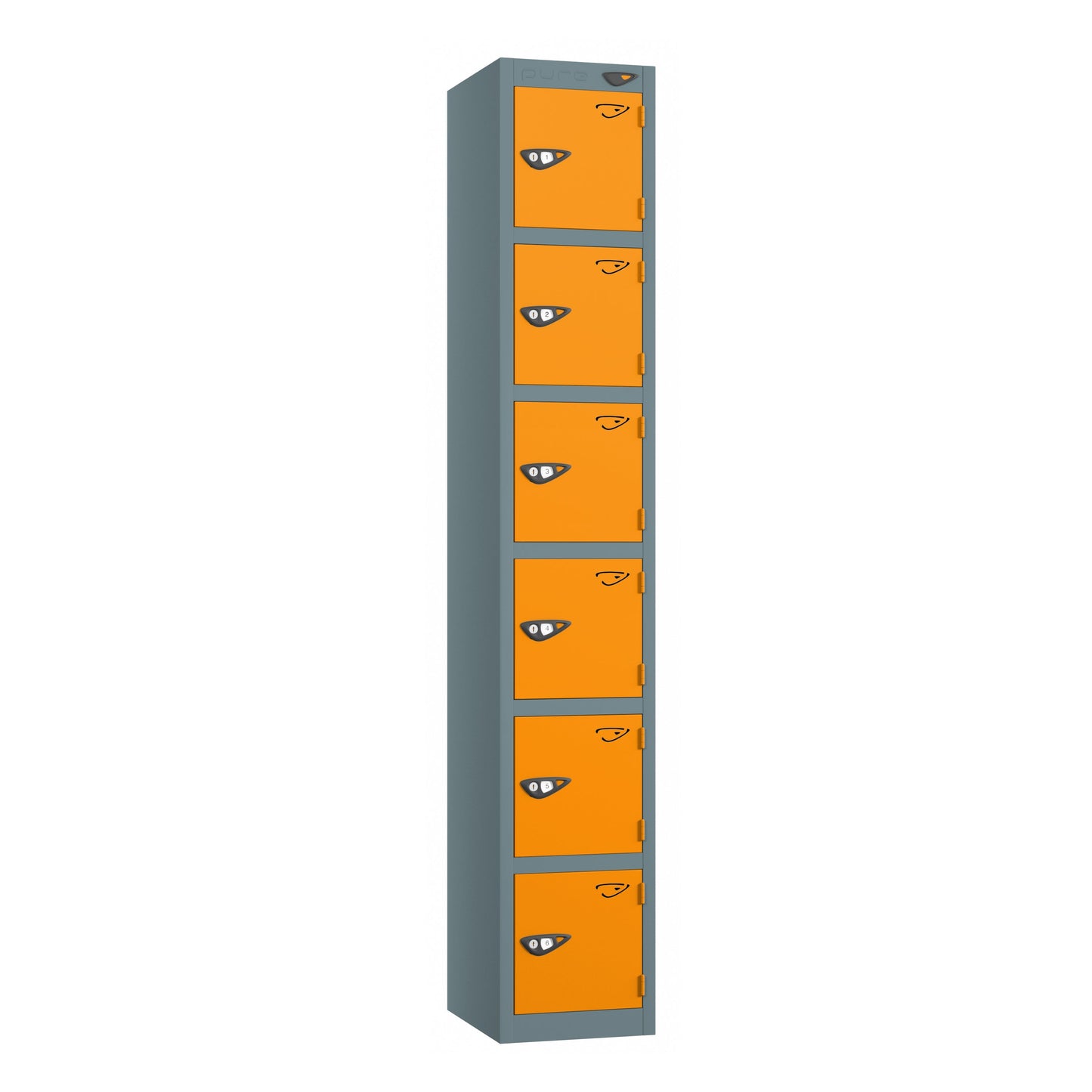 Pure Prime 6 Door Locker H1800xW450xD450mm