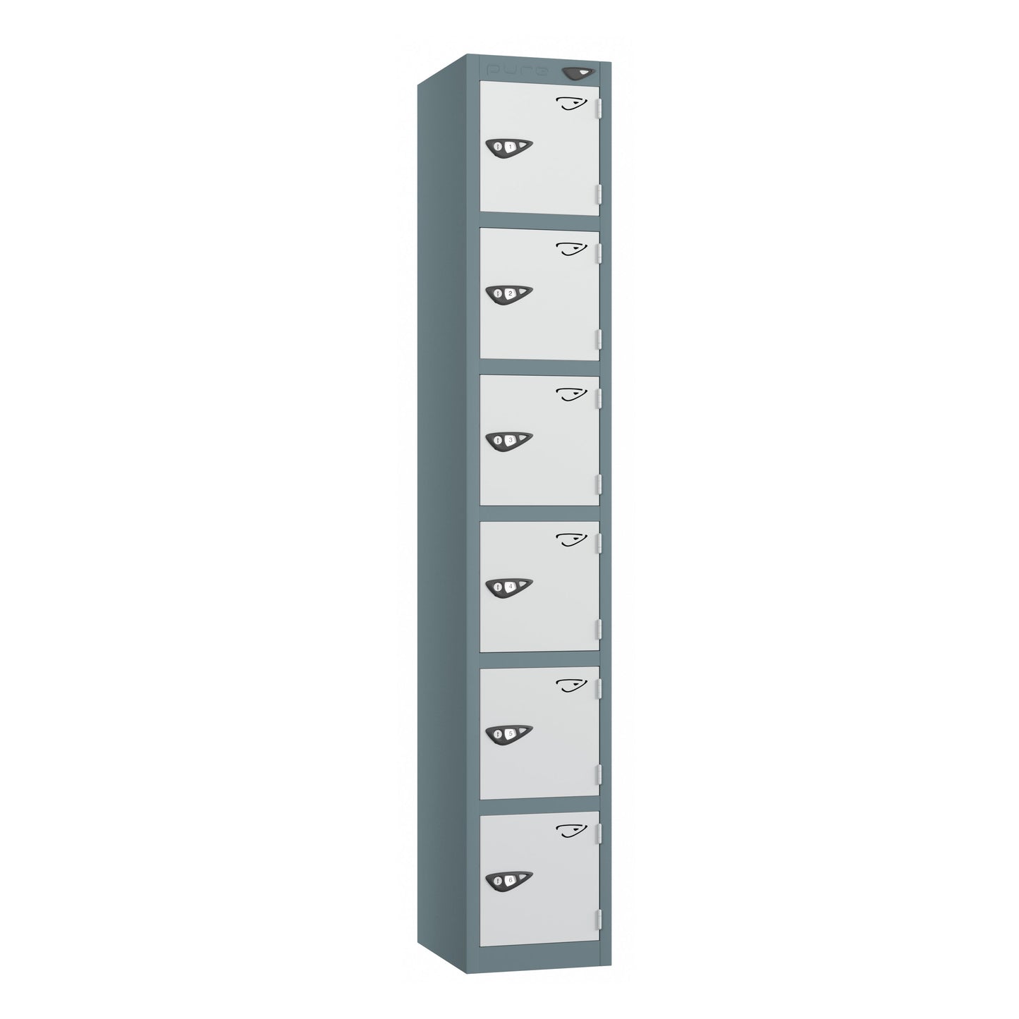 Pure Prime 6 Door Locker H1800xW450xD450mm