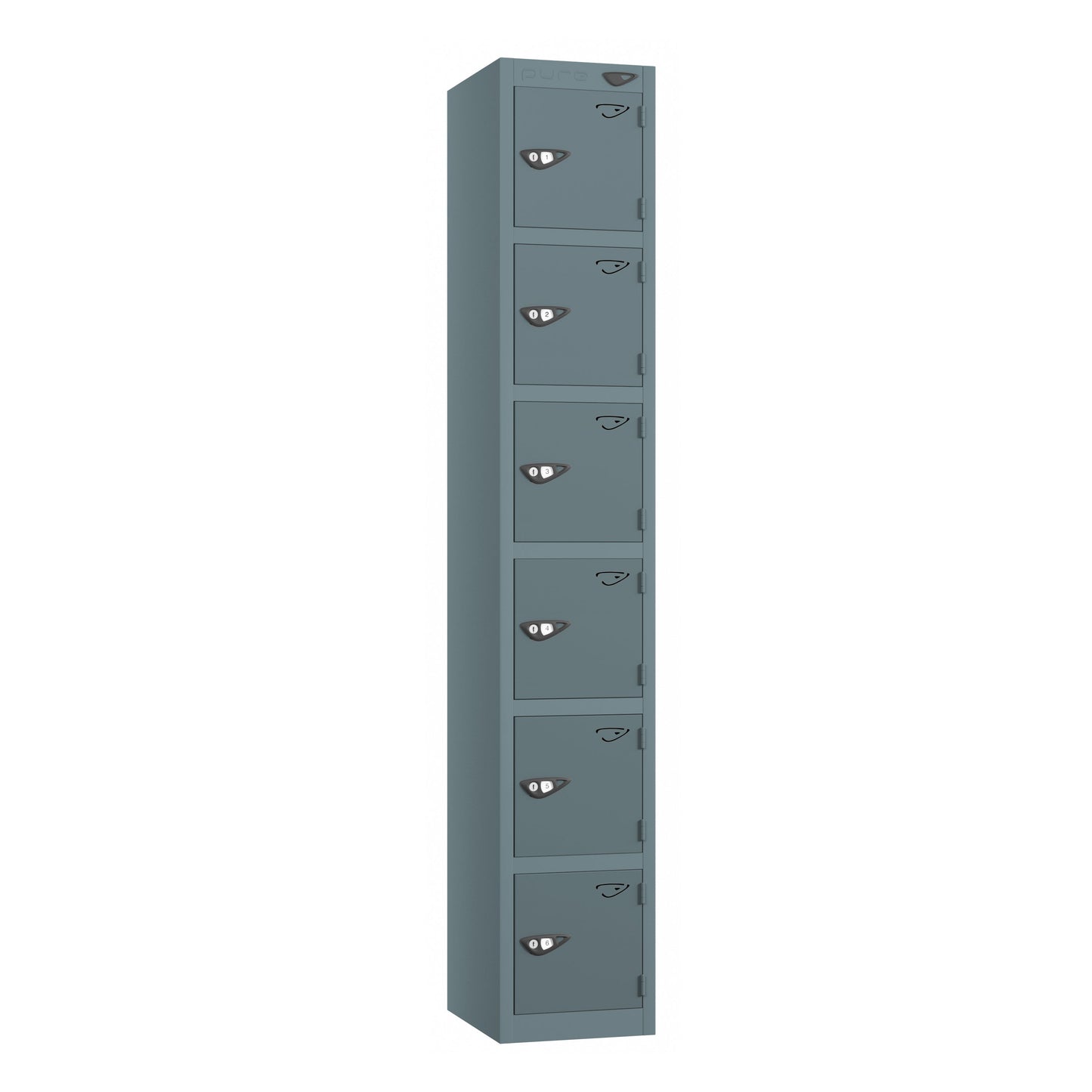 Pure Prime 6 Door Locker H1800xW450xD450mm