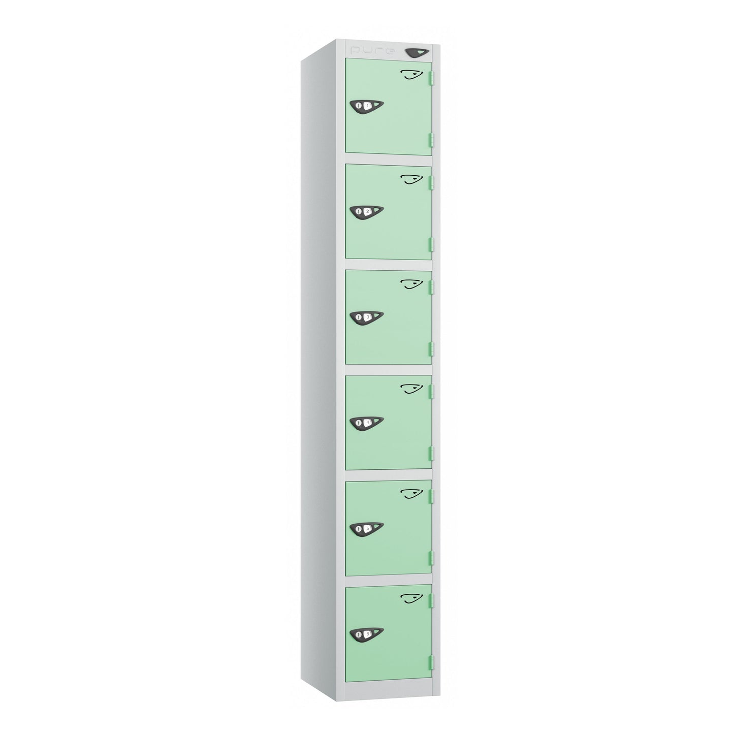 Pure Prime 6 Door Locker H1800xW450xD450mm