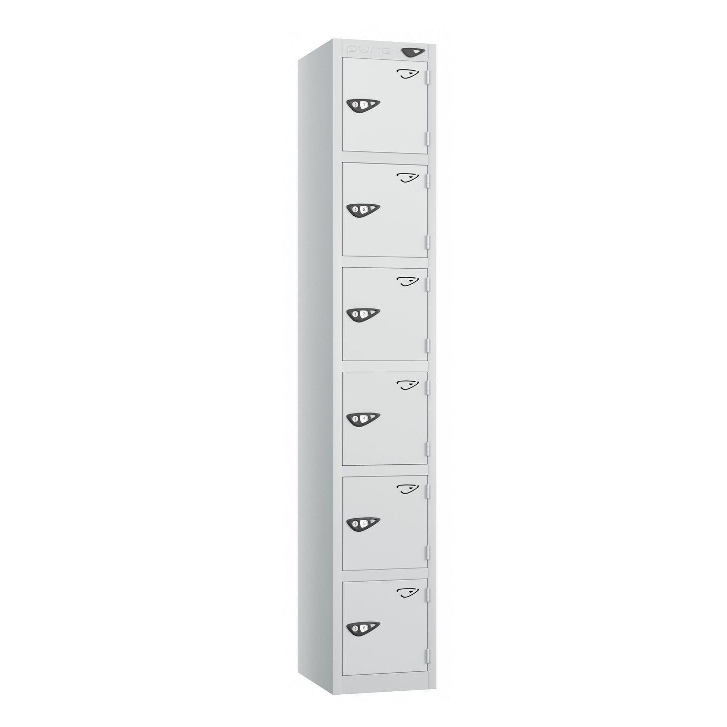 Pure Prime 6 Door Locker H1800xW450xD450mm