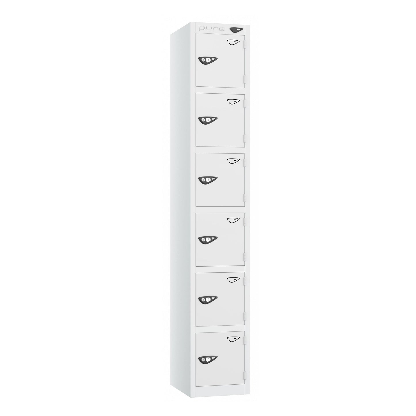 Pure Prime 6 Door Locker H1800xW450xD450mm