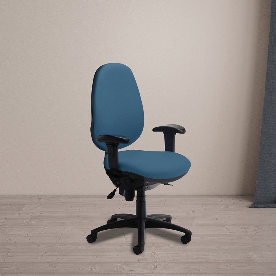 Ergonomic 24hr Round Back Task Chair