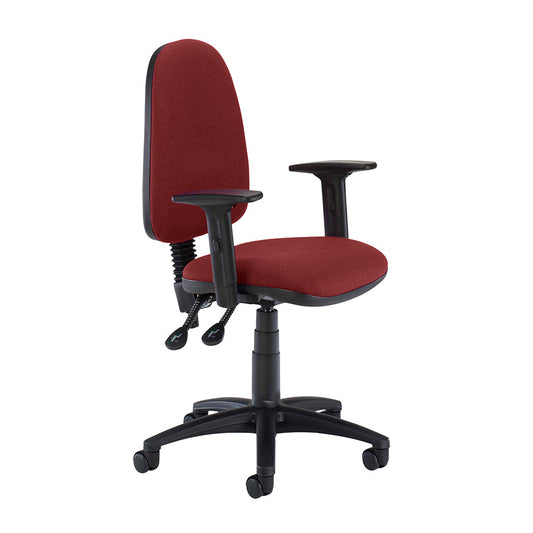 Operator Task Chair with Adjustable Arms