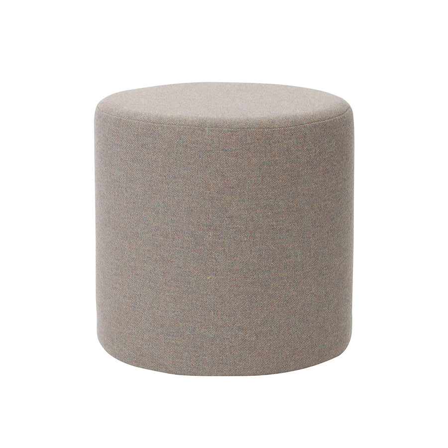 SELBY CYLINDER POUF WITH CARPET GLIDE