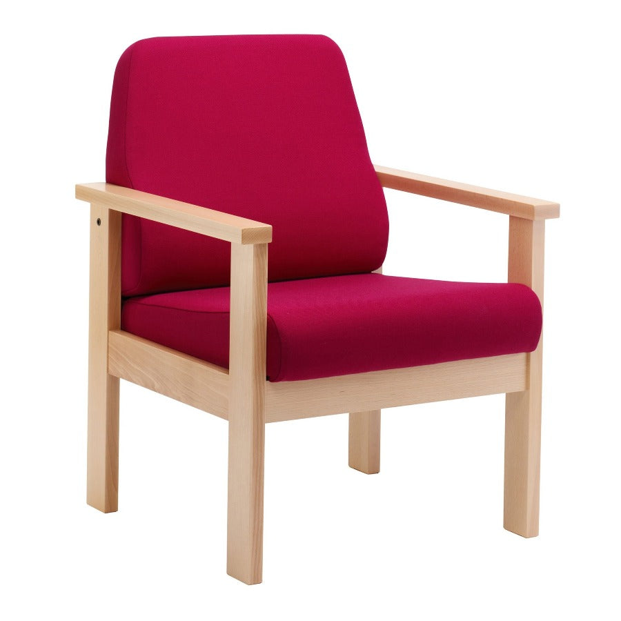 Blenheim Chair, Medium Back Arm Chair, Fully Upholstered