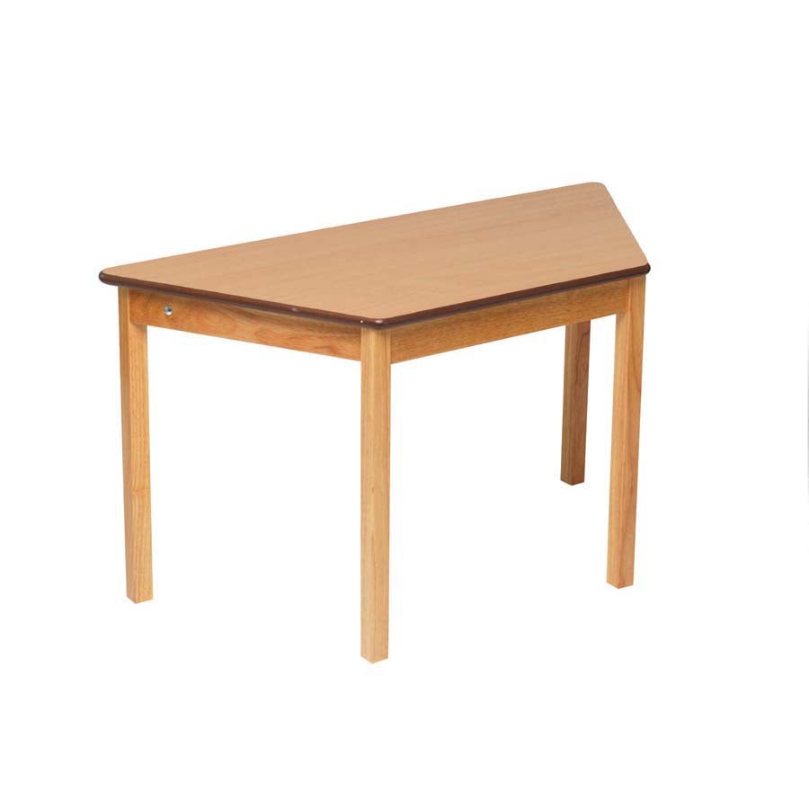 Tuf Class Trapezoidal Table H530Mm - Beech