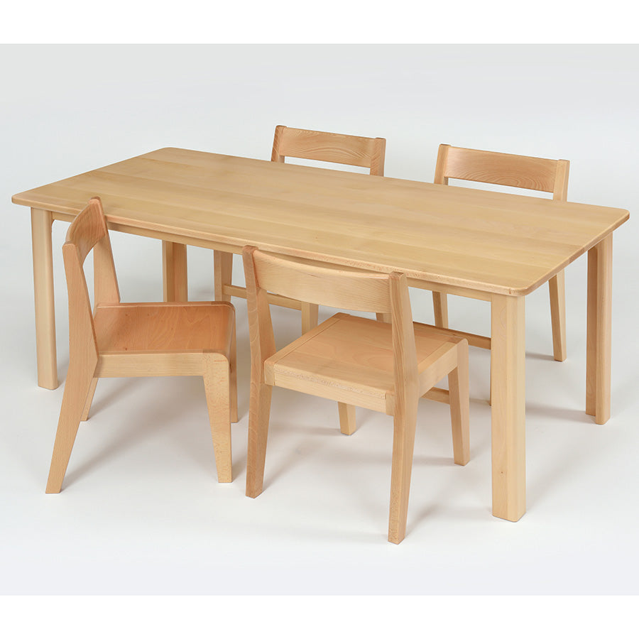 Devon Solid Beech Table Large Rectangular 1500mm