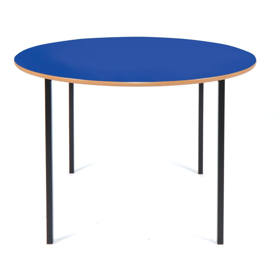 Morleys Fully Welded Classroom Table 1100dia. Circular MDF Edge