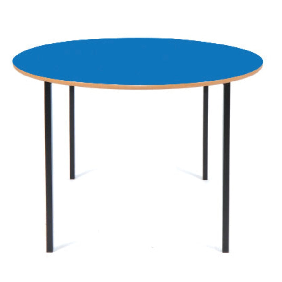 Morleys Fully Welded Classroom Table 1100dia. Circular MDF Edge