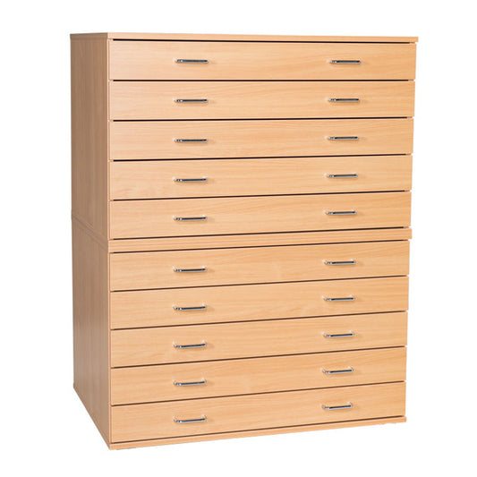 Smart Storage  10 Drawer A1 Static Planchest