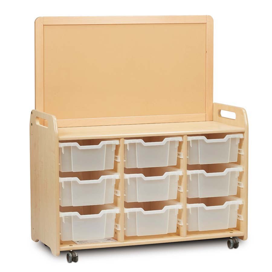 Millhouse Tray Storage Unit With Display Divider 9 Deep Trays