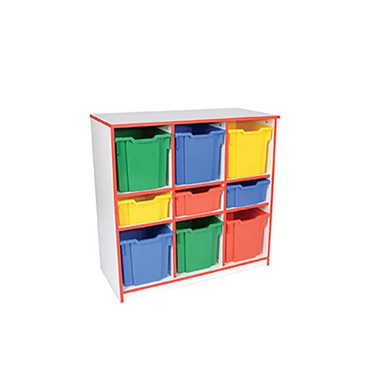 Smart Storage 9 Jumbo Tray Shelf Storage Static Unit With Trays