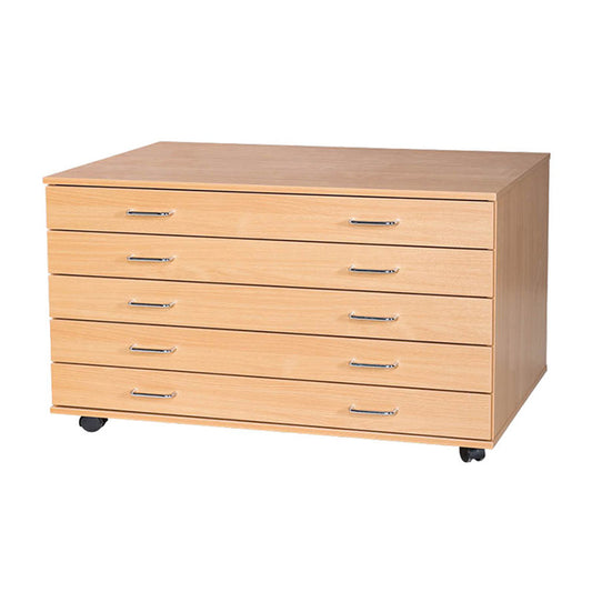 Smart Storage  5 Drawer A1 Mobile Planchest