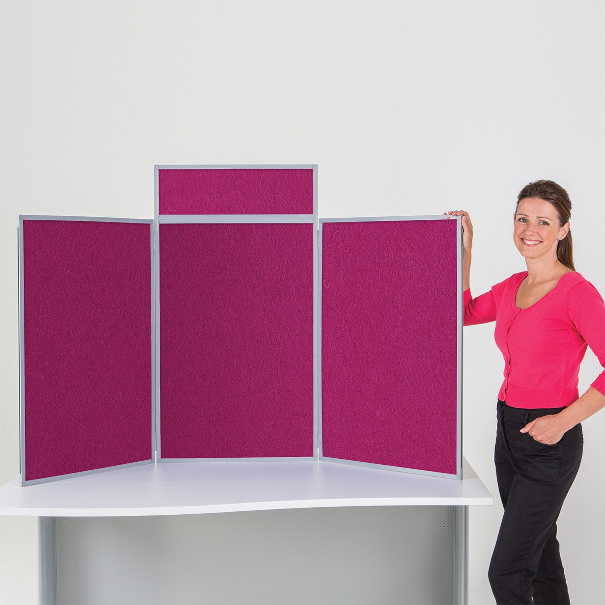 BusyFold Light Tabletop Display - Portrait