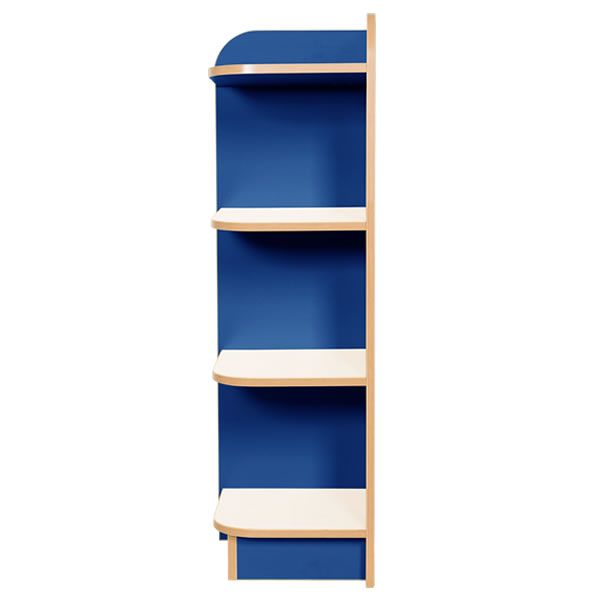 Kubbyclass Library Left End Bookcase (Available in 750 / 1000 / 1250mm)