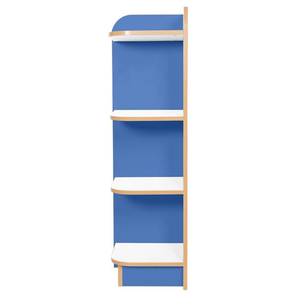 Kubbyclass Library Left End Bookcase (Available in 750 / 1000 / 1250mm)