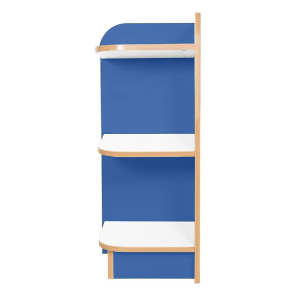 Kubbyclass Library Left End Bookcase (Available in 750 / 1000 / 1250mm)