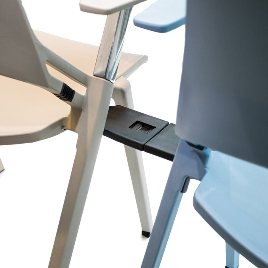 Myke Stacking Chair With Arms & Tablet