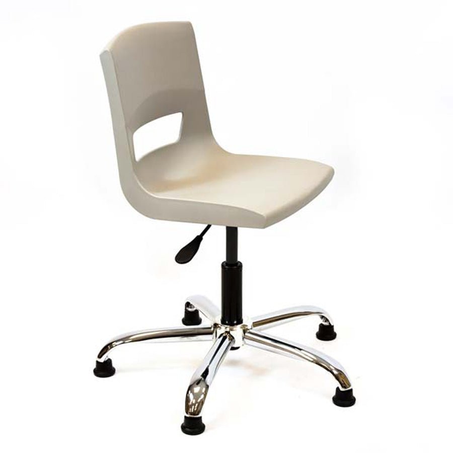 Postura Classroom IT Swivel Chair Chrome