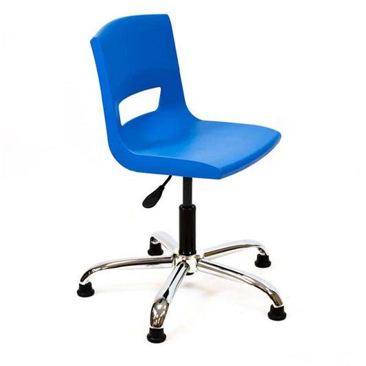 Postura Classroom IT Swivel Chair Chrome