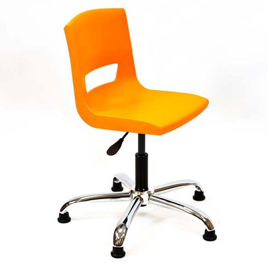 Postura Classroom IT Swivel Chair Chrome